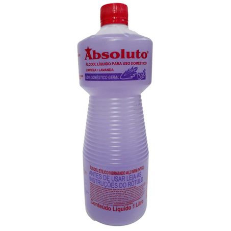 ALCOOL ABSOLUTO LIQUIDO LAVANDA 1L