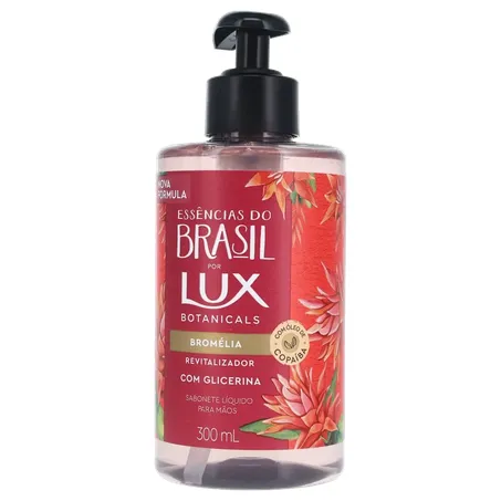 Sabonete Líquido Lux Botanicals Mão Revit Oleo de Bromélia Cop Pump 300Ml 360-2