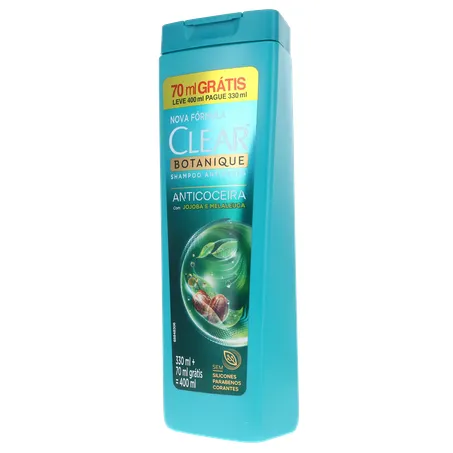 SHAMPOO ANTICASPA CLEAR ANTICOCEIRA L400ML P330ML 360-3