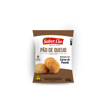 PAO DE QUEIJO SABOR CIA 500GCARNE DE