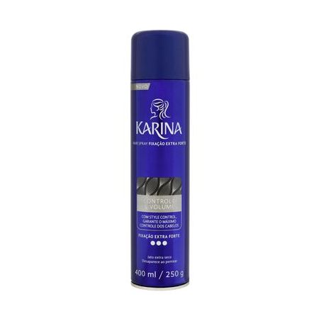 Hair Spray Karina Crystal Complex Frasco Spray 400ml