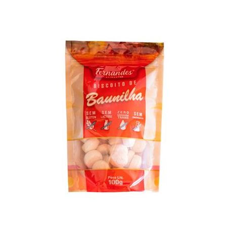 BISCOITO FERNANDES ZERO GLÚTEN/LACTOSE 100G