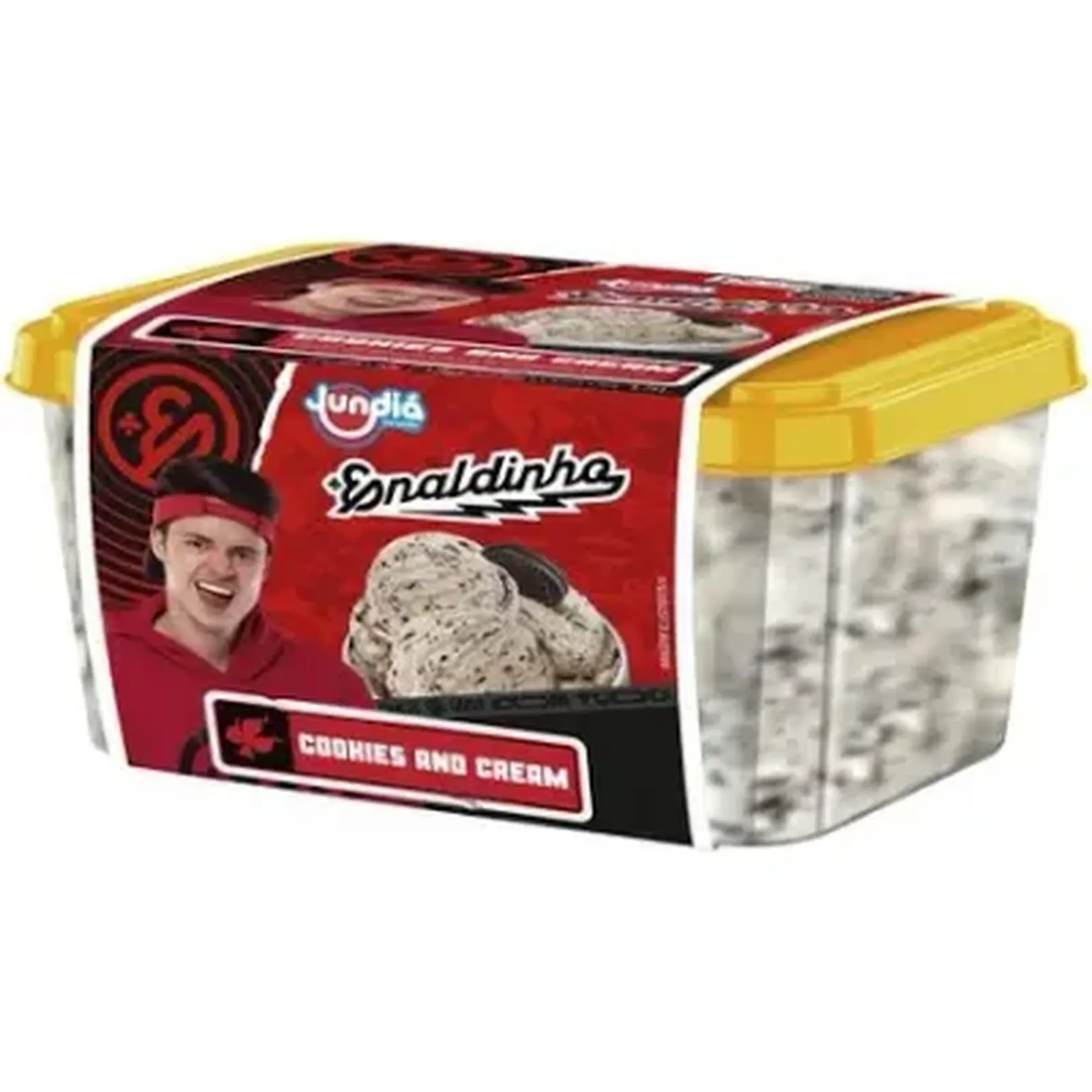 SORVETE JUNDIA 1.5LT ENALDINHO COOKIES/CREAM