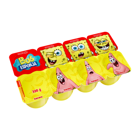Queijo petit suisse elege morango banana 320g