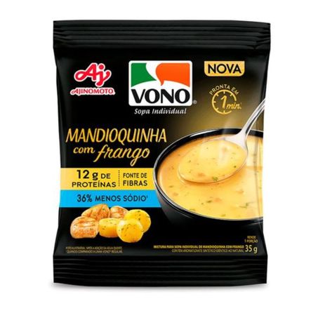 MANDIOQUINHA COM FRANGO PROTEINA VONO 35G