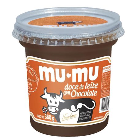 Doce leite mumu 350g chocolate