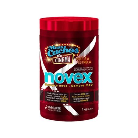 CREME TRATAMENTO NOVEX 1 KG MEUS CACHOS CINEMA    