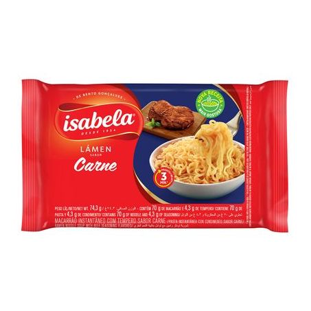 MAC.INST.ISABELA 74.3GR CARNE