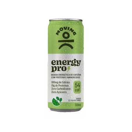 Bebida energética moving ice tea limão 310ml