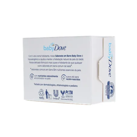 Sabonete em Barra Baby Dove Hidratação Balanceada Caixa 75gr 360-22