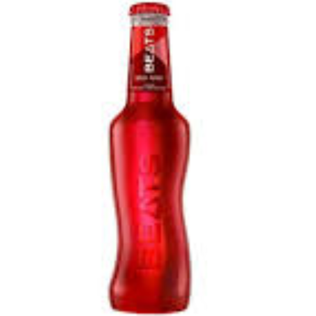 Drink pronto beats 269ml long neck red mix