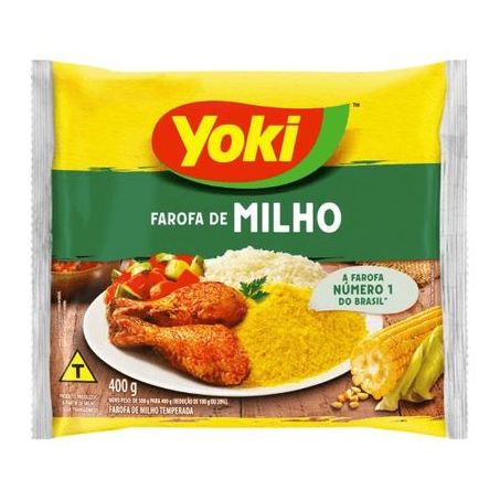 Farofa De Milho Yoki 400g