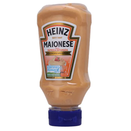 Maionese Heinz Páprica Defumada Squeeze 225ml 360-2