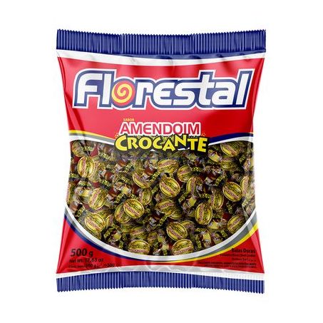 BALA FLORESTAL FRUTAS SORTIDAS 500G