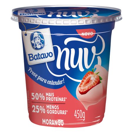 CREME QUARK MORANGO BATAVO NUV