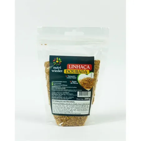 LINHACA EM GRAO NUTRI WIEDER 200G