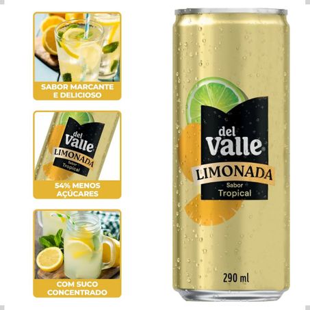 Suco del valle sabor limonada tropical lt 290ml 360-1
