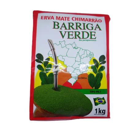 Erva mate barriga verde 1kg