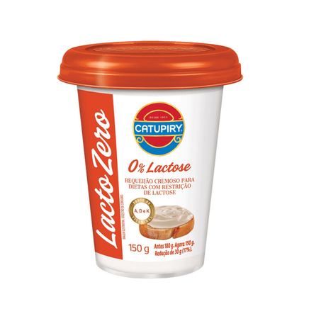 Requeijão Catupiry Zero Lactose 150g