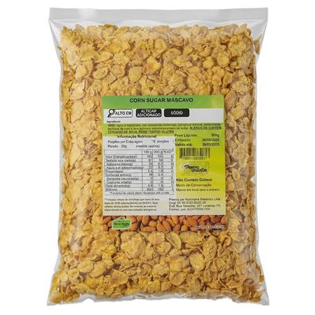 CORN SUGAR SABOR MASCAVO 500G