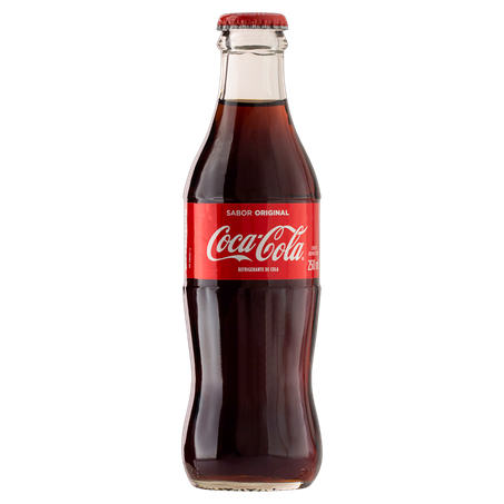 Refrigerante coca cola vidro 250 ml