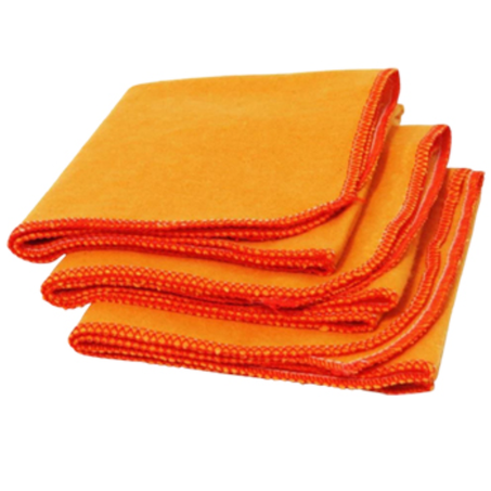 Flanela luxo lomaer laranja 29x49cm un