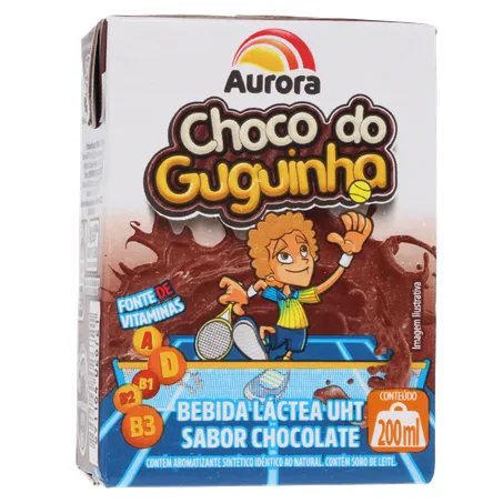 Achocolatado aurora choco do guguinha 200ml 360-35