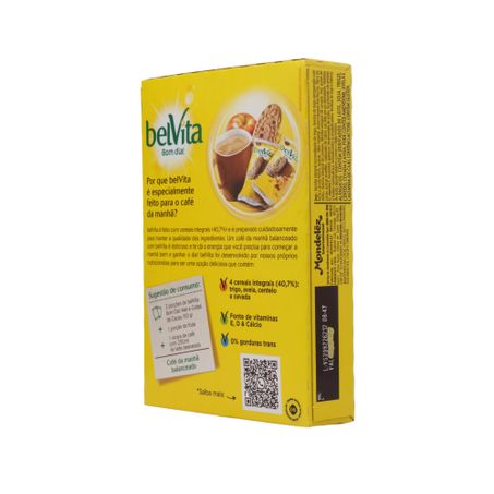 Biscoito Integral Belvita Mel/Cacau 75g 360-38