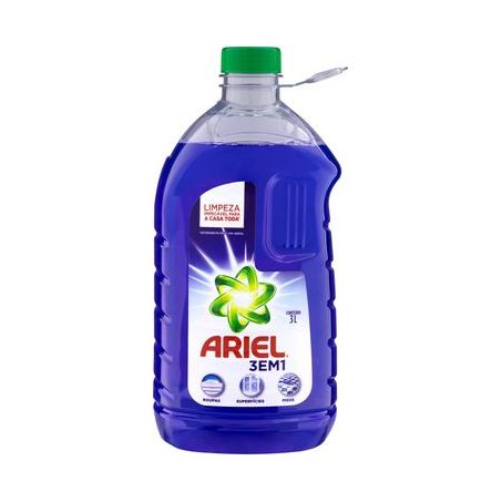 Lava roupa ariel 3l multiuso 3 em 1