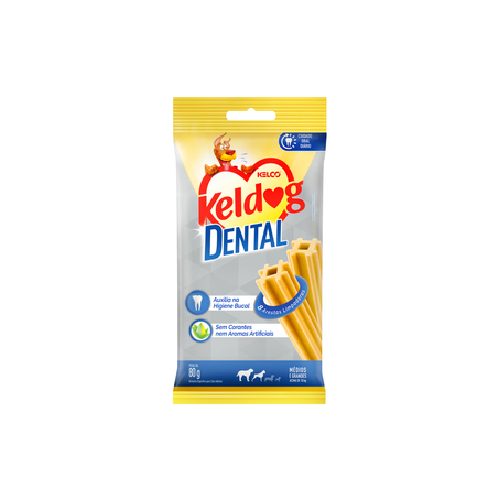 Osso Para Cães Keldog Dental 80g