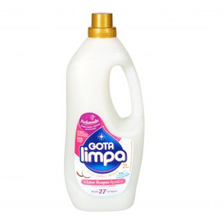 LAVA ROUPAS LÍQUIDO GOTA LIMPA COCO 2L