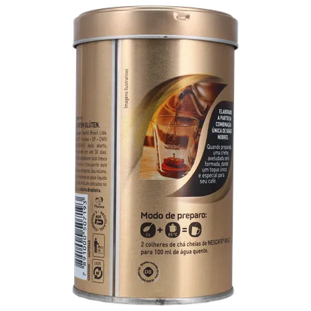 Café Nescafé Gold Espresso Intensidade 9 Lata 100G 360-21
