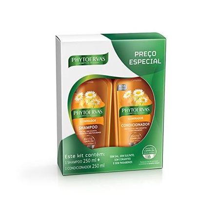 Shampoo Phytoervas 250ml + Condicionador Iluminador 250ml