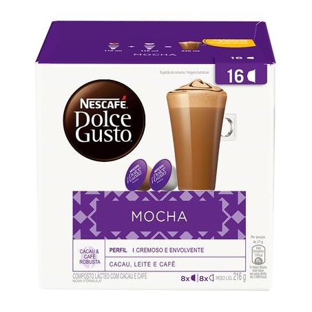 Café Cápsula Nescafé Dolce Gusto Mocha 16UN