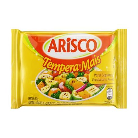 TEMPERO ARISCO PO MAIS LEGUMES 50G