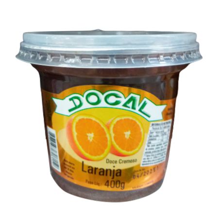 DOCE DOCAL CREMOSO LARANJA 400G