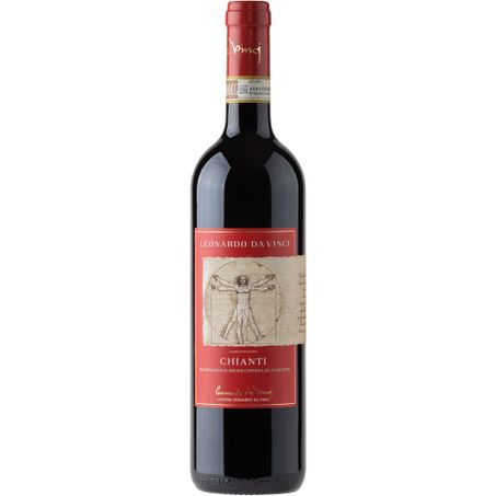 Vinho leonardo da vinci chianti 750ml