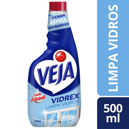 LIMPA-VIDRO LÍQUIDO VEJA VIDREX REFIL