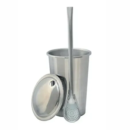 Copo Terere Vidal Com Bomba Aluminio