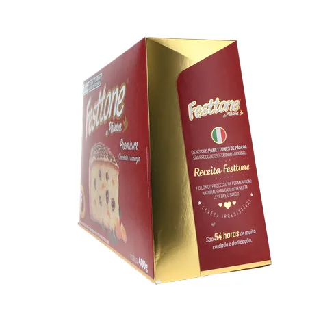 Panettone de Páscoa Festtone Chocolate e Laranja Cristalizada 400G 360-7