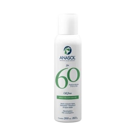Protetor solar spray anasol fps60 200ml