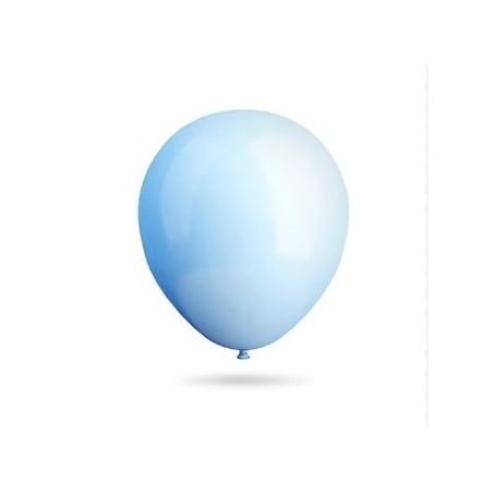 Balao alegria& festa liso tamanho 9 azul