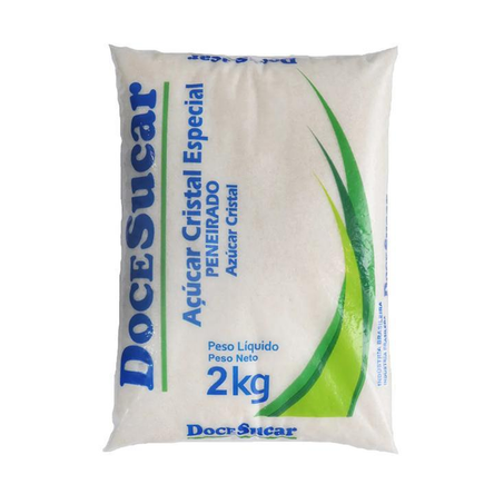 AÇÚCAR CRISTAL DOCE SUCAR 2KG