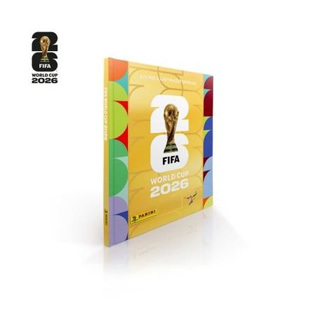 Álbum Panini Copa Do Mundo 2026 Capa Dura Ouro