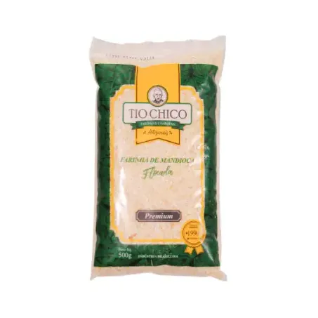 Farinha de mandioca tio chico flocada 50