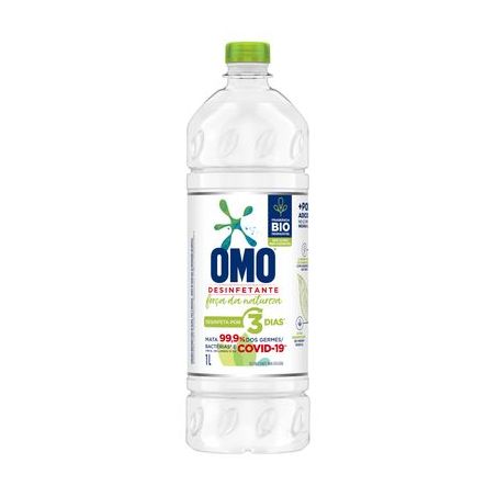 Desinfetante Uso Geral Omo Força Da Natureza Frasco 1LT