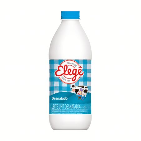 Leite UHT Desnatado Elegê