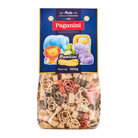Massa Paganini Bambini Ursinho Caixa 300gr