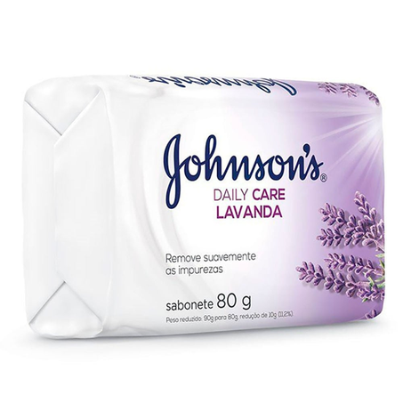 SABONETE JOHNSONS ADULTO LAVANDA 80G