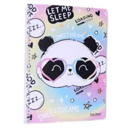 Caderno capa dura uau 96fls un